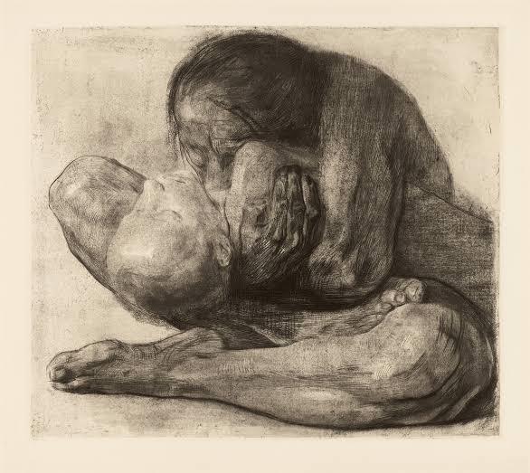 kathe kollwitz- woman with the dead child