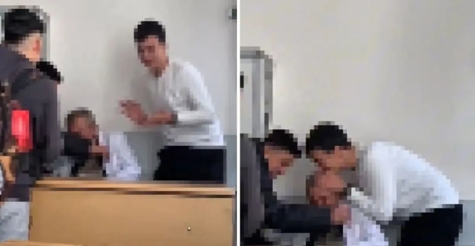 Öğrencilerin öğretmene yaptıkları pes dedirtti! Sizin zamanınızda da böyle oluyor muydu?