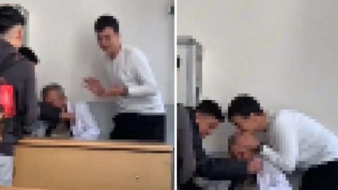 Öğrencilerin öğretmene yaptıkları pes dedirtti! Sizin zamanınızda da böyle oluyor muydu?