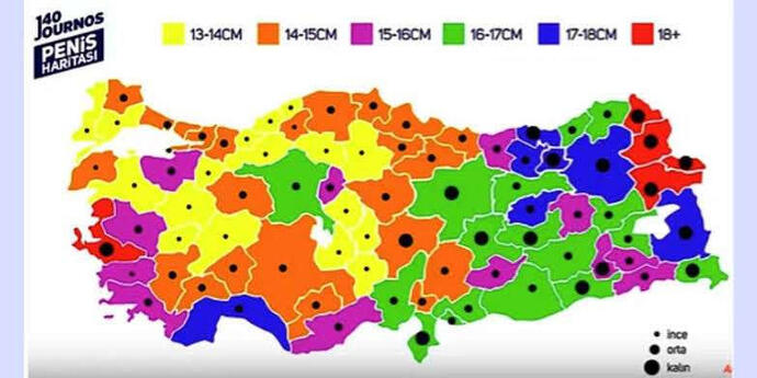 Sizce bu penis haritası doğru mu?
