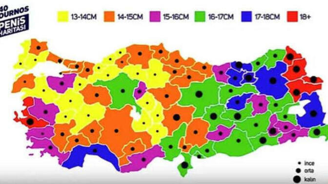 Sizce bu penis haritası doğru mu?