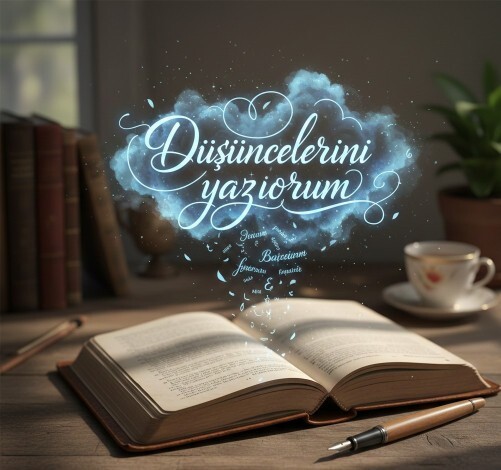 Bazen düşüncelerimiz bizim yerimize konuşsa , yazsa... Fena olmazdı değil mi?