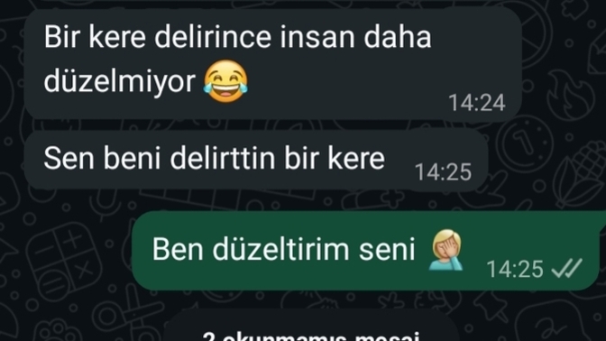 Delirdiniz mi sizi delirten biri var mı siz insanları delirtiyor musunuz?