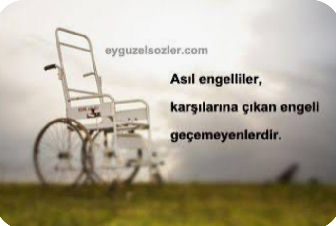 Engelliler sizin için önemli mi?