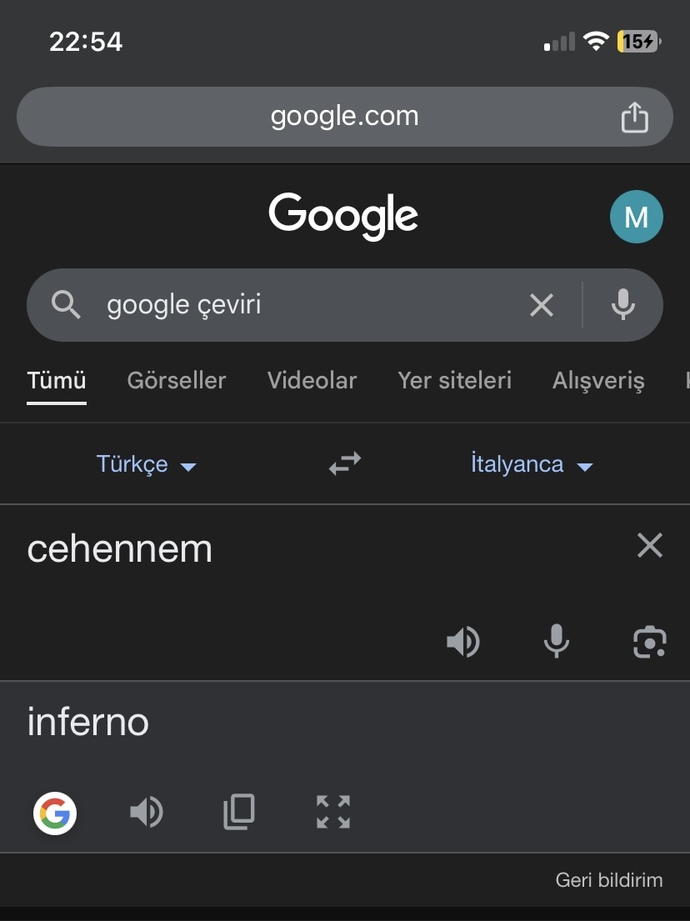 Cehennemi kapadım korkmayın bu kadar?