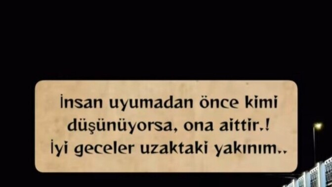 Aklındakine mi aitsin yanındakine mi?
