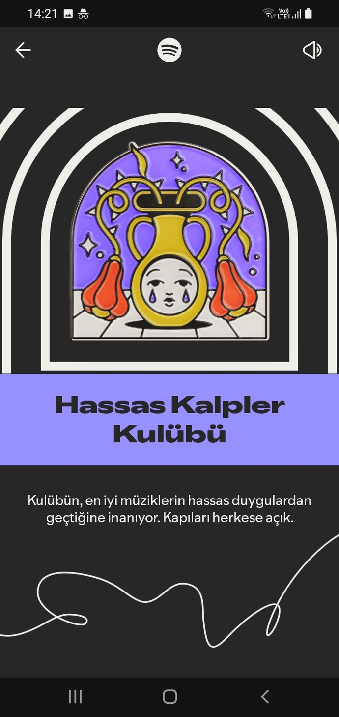 Spotify özetinde kulübünüz ve yaşınızı öğrendiniz mi?