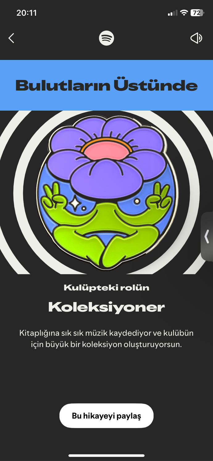 Spotify özetinde kulübünüz ve yaşınızı öğrendiniz mi?