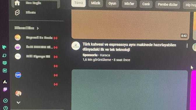 Arkadaslar bilgisayarda operada chromede vb uygulamalarda boyle bi sorunla karsilasiyorum masaustunde sikinti yok cozumu nedir?