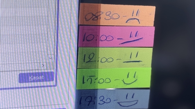 Günaydın, sizi bu saatte uyandıran neydi?