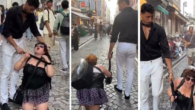 Beyoğlu’nda kadına tasma takan adamın tutuklanması doğru muydu sizce?