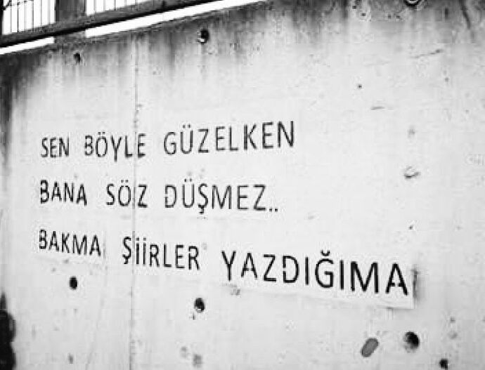 Size bir söz bırakayım mii?