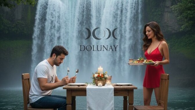 Acıktım! Akşama yaptığın yemeği seninle şelalede oturup karşılıklı yeseydim, seninle ne yemiş olurdum?