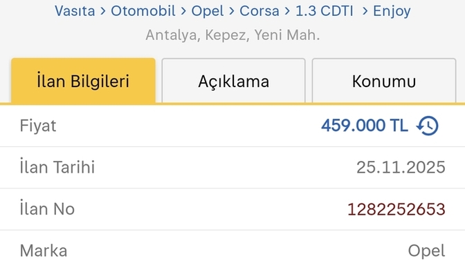 Bu araba piyasasına göre normal mi ucuz mu?