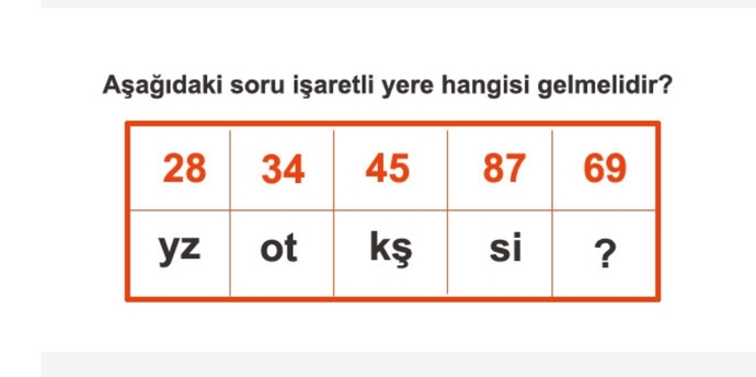 Sayısal tarafın mı ağır basıyor yoksa sözel mi 2 soruyu da çözen uzaylıdır?