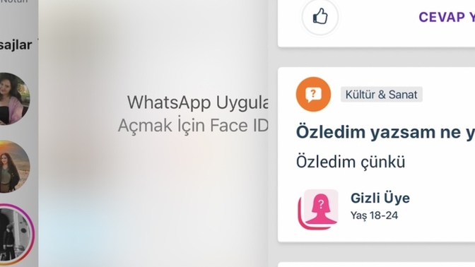 En sıkk kullandığınız uygulama, sosyal medya ne?