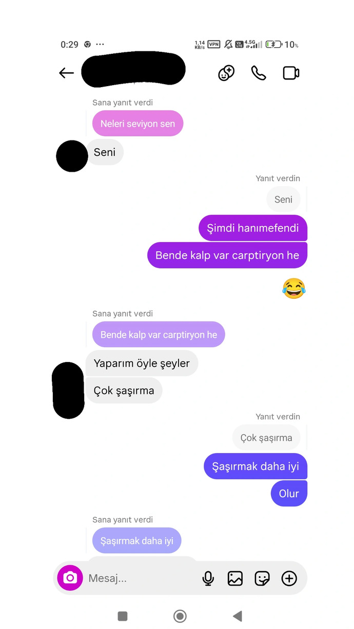 Daha bugün tanıştığım kızın böyle konuşması normal mi?