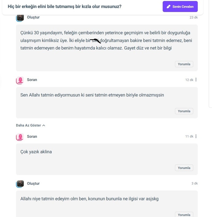oraya gelirsem hepinizi datmin ederim