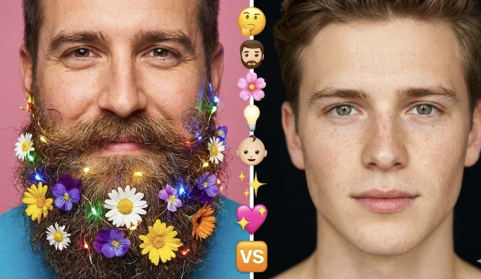 Bıyıklı ve sakallı bir erkeği mi yoksa baby face bir erkeği mi tercih edersiniz ve neden?