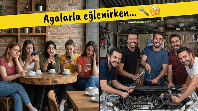 Neden erkekler bir araya gelince kızlardan daha çok eğleniyorlar?