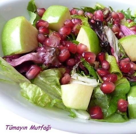 Narlı salataya bayılıyorum 😋