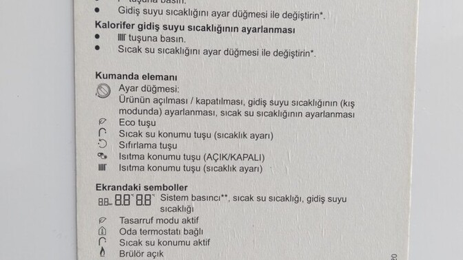 Kombiden anlayanlar var mı bana yardımcı olabilcek?