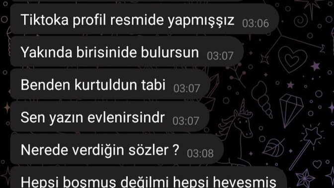 Gece 03:00’te böyle mesaj atan bir erkek ne istiyor olabilir? Trip mi atıyor, yoksa beni suçlamaya mı çalışıyor?