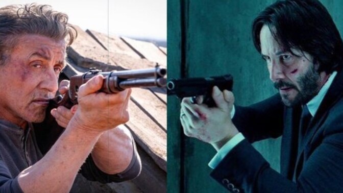 John Rambo'nun öldürülmesi için John Wick tutuluyor. Kim kazanır?