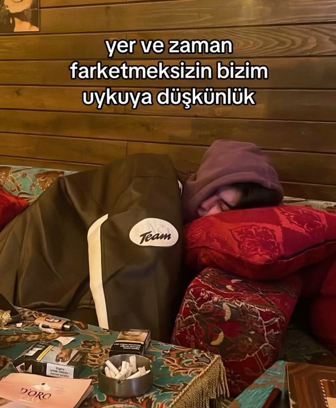 Uykuya düşkünmüsünüz?