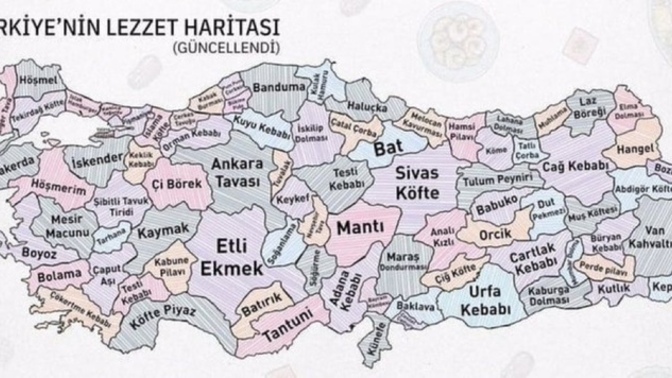 Senin memleketinin meşhur yemeği ne?