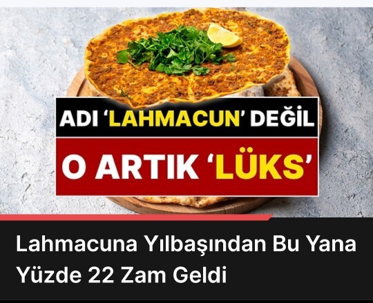 En son ne zaman lahmacun yedin?