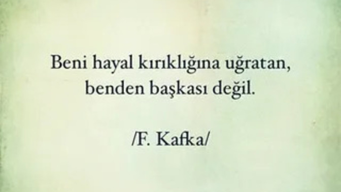 Hayal kırıklığının çaresi var mı?
