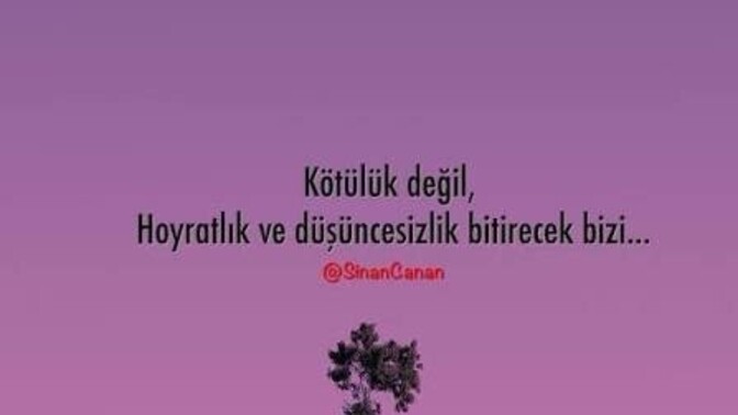 Düşüncesizliğe tahammülünüz var mı?