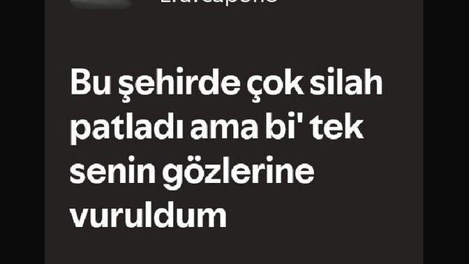 Bir şarkı mısın sen?