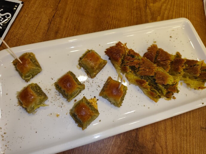 Baklava sever misiniz?