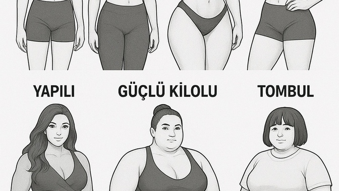 Sizin vücut tipiniz hangisi ve hangisine sahip olmak isterdiniz?