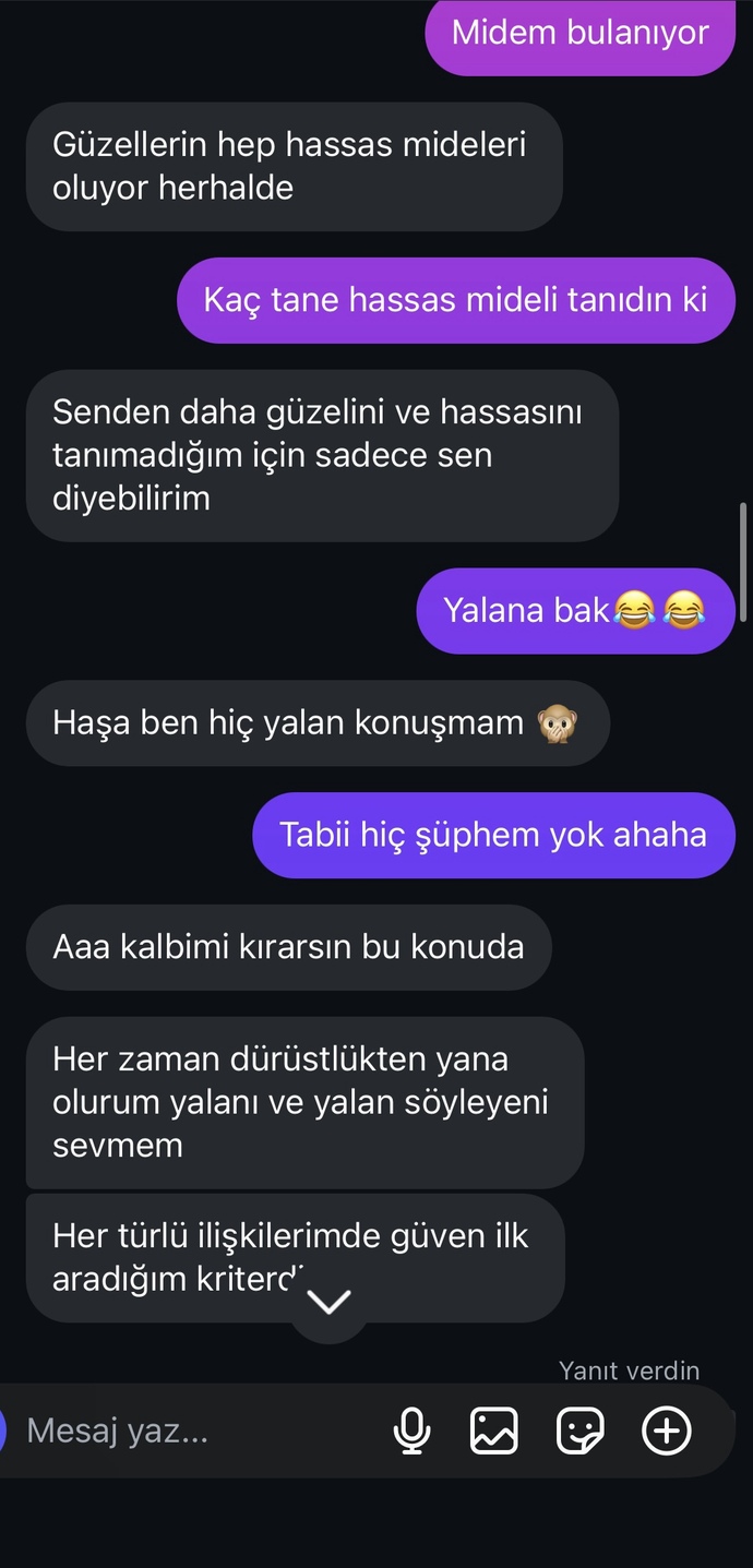 Bu çocuk samimi mi değil mi anlayamıyorum sizcw?