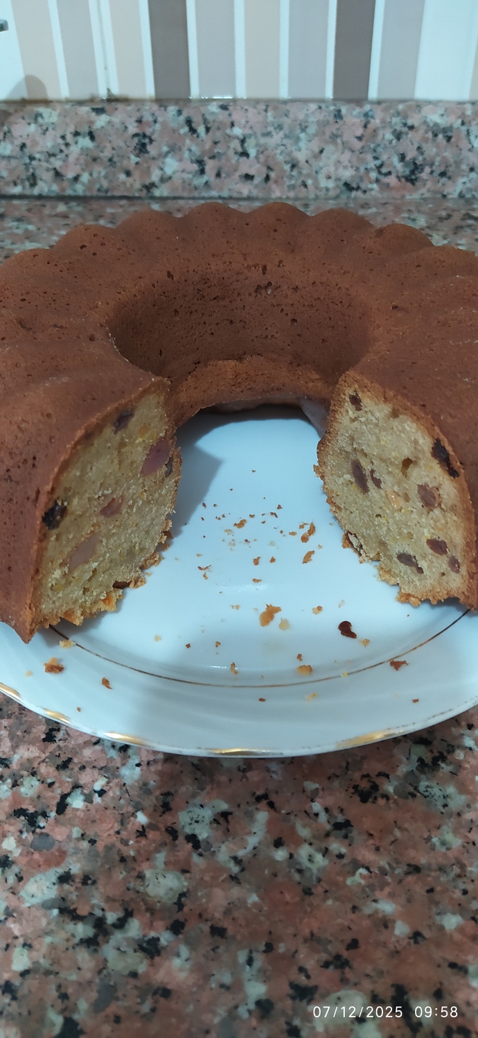 Meyveli 🍊, üzümlü ve kuş lokumlu 🐦 kek 🍰 denediniz mi hiç?