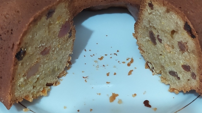 Meyveli 🍊, üzümlü ve kuş lokumlu 🐦 kek 🍰 denediniz mi hiç?