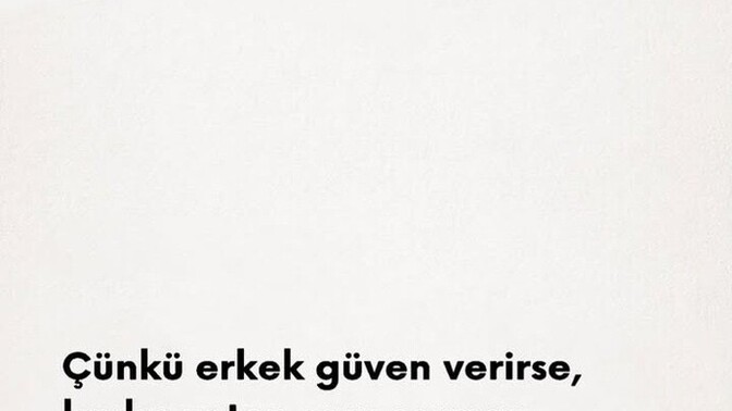 İyi bir ilişki erkeğin elindeymis... Siz ne düşünüyorsunuz?