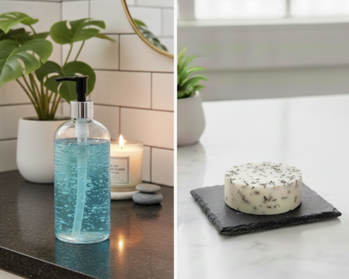 Sıvı sabun mu kalıp sabun mu?