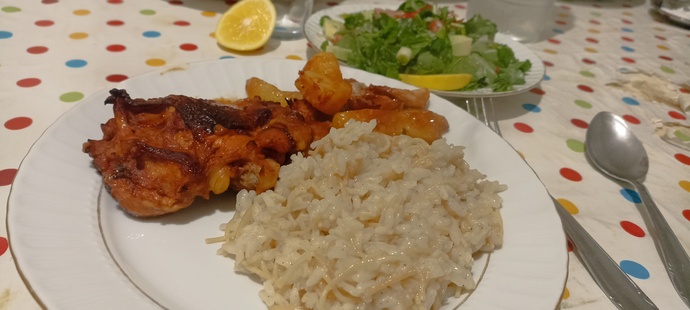 Bugün ne yedin?