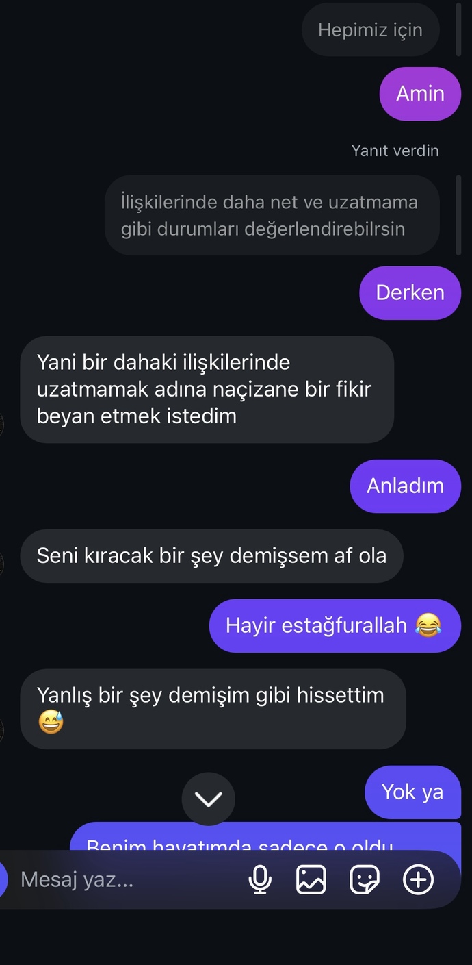 Sizce bahsetmekle hata mi yaptım konuştuğum çocuğa?