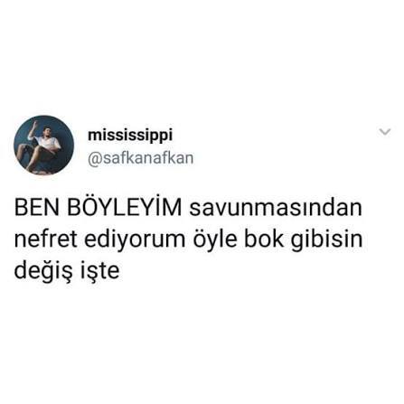 Ben buyum diyen insanı öyle kabul eder misiniz?