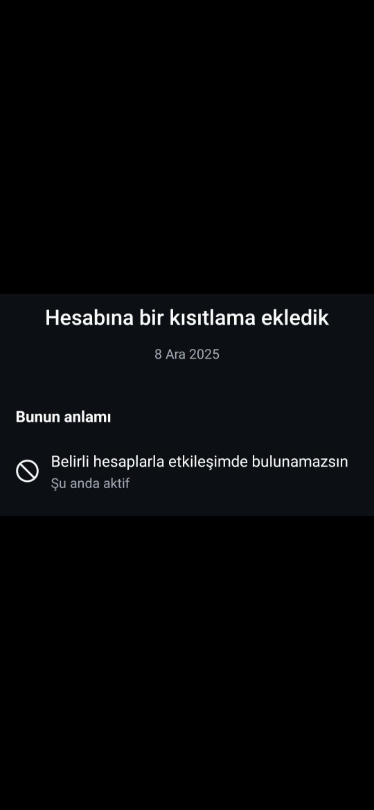 İnstagram kısıtlaması neden olur nasıl kurtulurum?