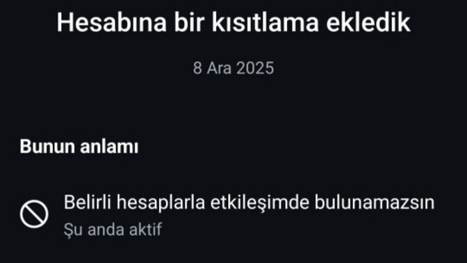 İnstagram kısıtlaması neden olur nasıl kurtulurum?