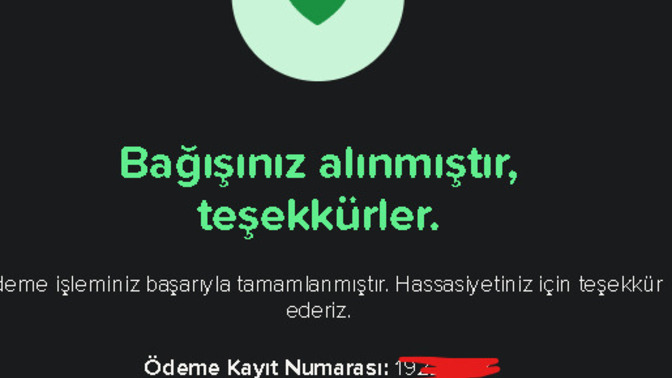 Zekat ve ya bağış yapıyor musunuz?