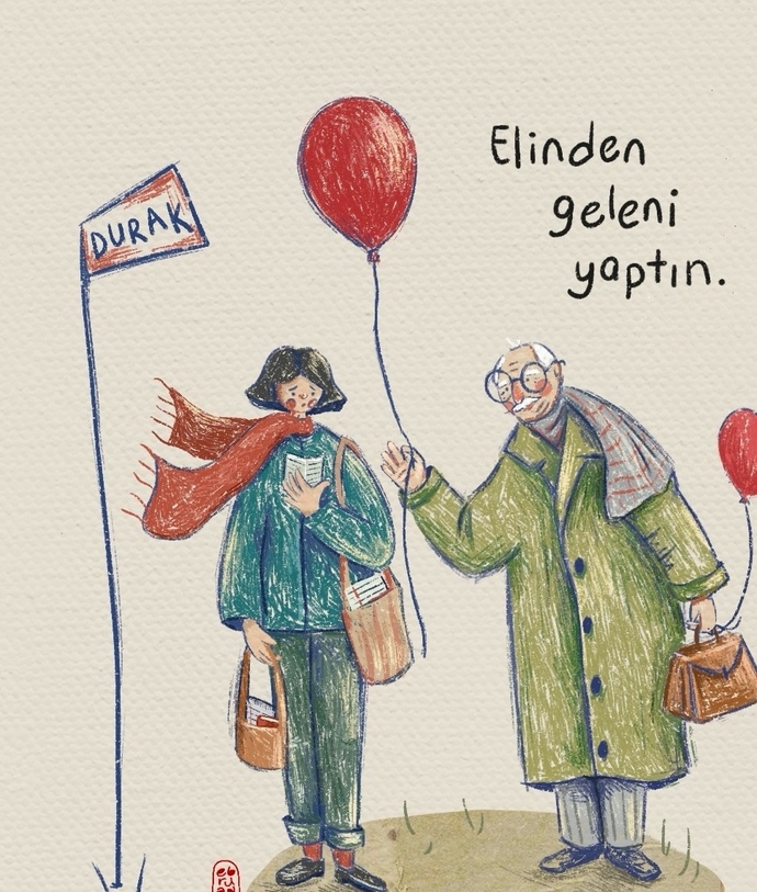 Elimden geleni yaptım..