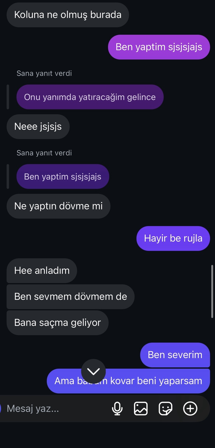Konuştuğum çocuk neden cevap vermedi yanlış bişey mi yaptım anlamadım ya?