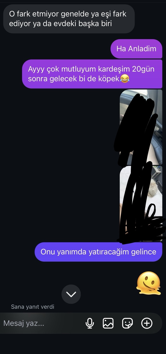 Konuştuğum çocuk neden cevap vermedi yanlış bişey mi yaptım anlamadım ya?